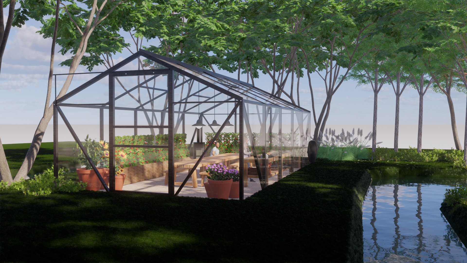 Tuin ontwerp Hoornaar